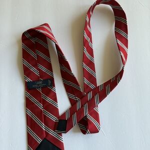 Brooks Brothers Red and White Striped Tie